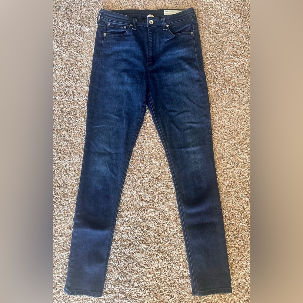 Rag & Bone Women’s High Rise Dark Blue Jeans